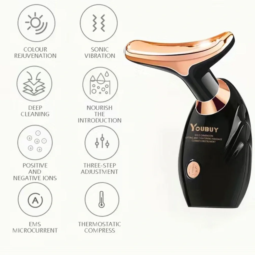 Dani Black Face & Neck Lifting Massage Device